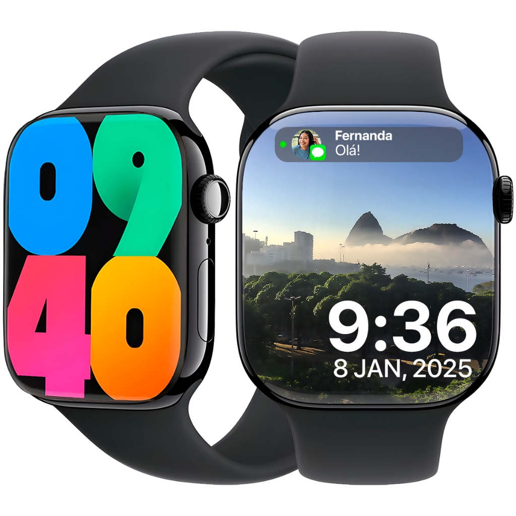 Relógio Smartwatch W29 Pro Unissex Chatgpt Amoled Presente | Shopee Brasil