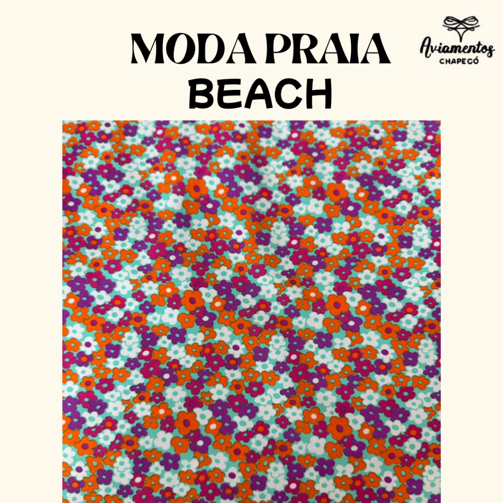 TECIDO MODA PRAIA BEACH, 1 METRO COM PROTEÇÃO UV50+ | Shopee Brasil