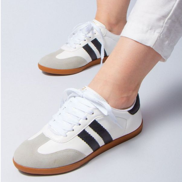 Tênis feminino addan original sapatenis casual estiloso para o dia a ...