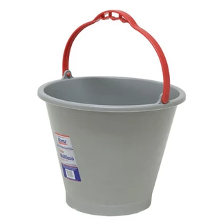 Kit 12 Baldes Cinza 10l Roma em Oferta na Shopee