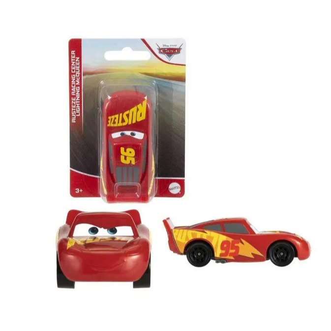 Carrinho Cars Básico 1:55 Plástico Hot Wheels Relâmpago Mcqueen Mattel ...