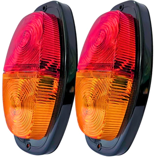 Par De Lanternas Carretinha Canoinha Reboque Carreta Universal Carrocinha em Oferta na Shopee