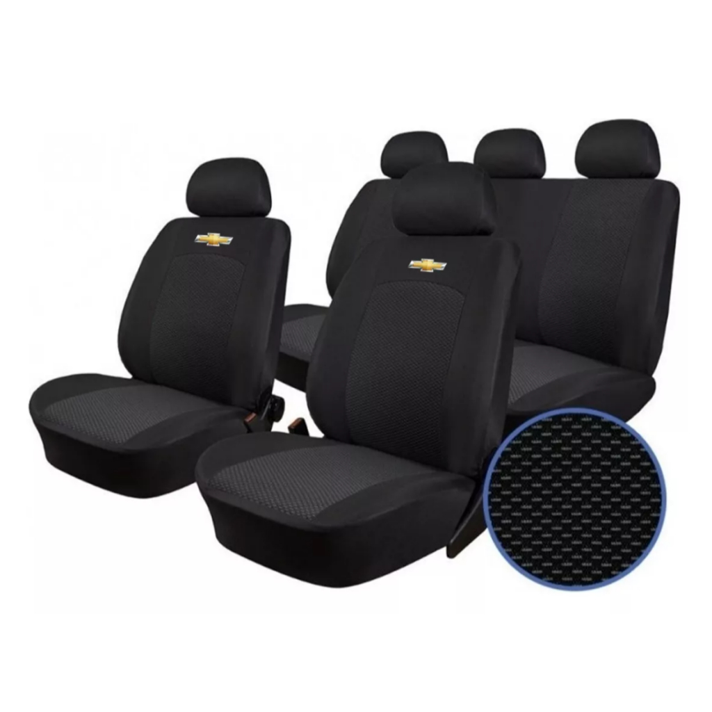 Jogo Capa de Banco Chevrolet Onix Joy 2019 Tecido Original | Shopee Brasil