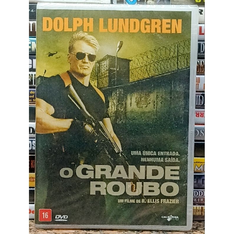 Dvd O Grande Roubo - ORIGINAL - Dolph Lundgren - Ação Legendado Novo ...