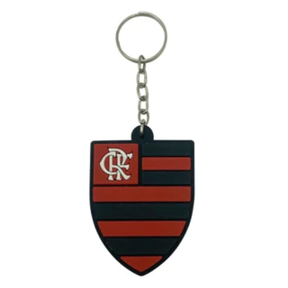 Chaveiro Flamengo Escudo Borracha em Oferta na Shopee