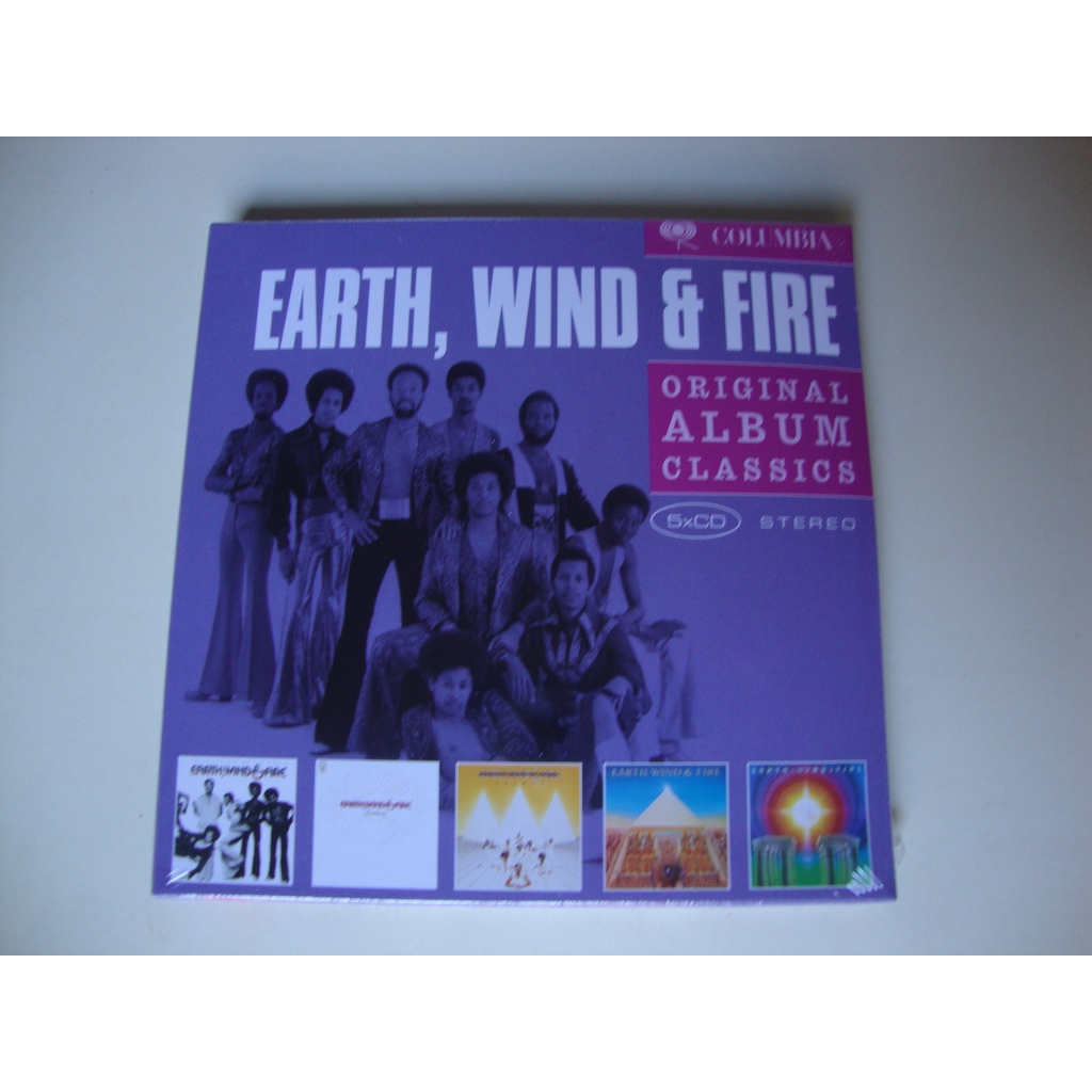 Box 5 Cds - Earth, Wind & Fire - Original Album Classics - Importado ...