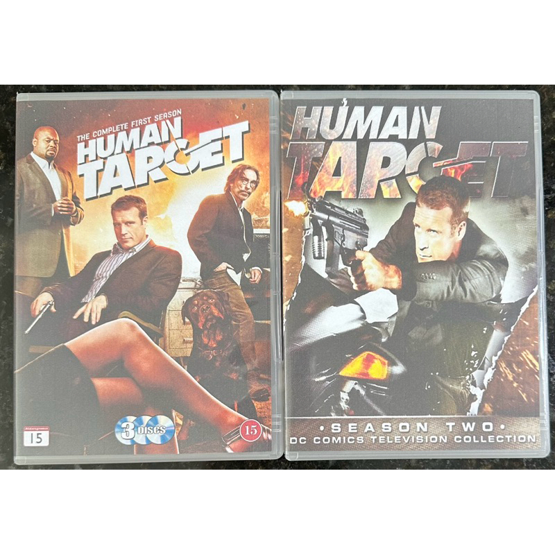 DVD - HUMAN TARGET - AS 2 TEMPORADAS (DUBLADO OU LEGENDADO) | Shopee Brasil