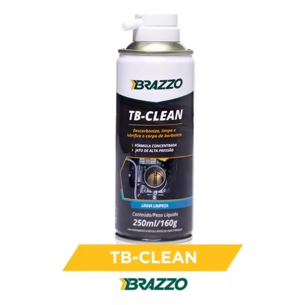 DESCARBONIZANTE E LIMPA TBI TB--CLEAN LIMPADOR BRAZZO CORPO DE