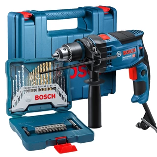 Furadeira de Impacto GSB 16 RE Bosch 850W com Brocas e Bits