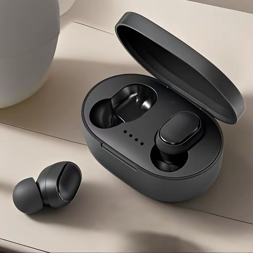 Fone De Ouvido Sem Fio E6s e A6s Bluetooth 5.0 Tws Preto