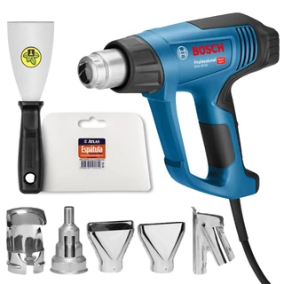 Soprador Térmico GHG 20-63 Bosch Display Bicos e Espátulas