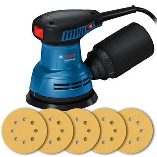Lixadeira Roto Orbital GEX 125 Bosch 280W + Lixas