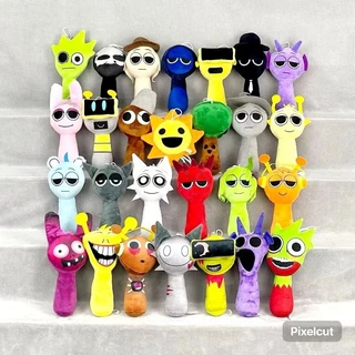 Pelúcia sprunki incredibox 20cm em Oferta na Shopee