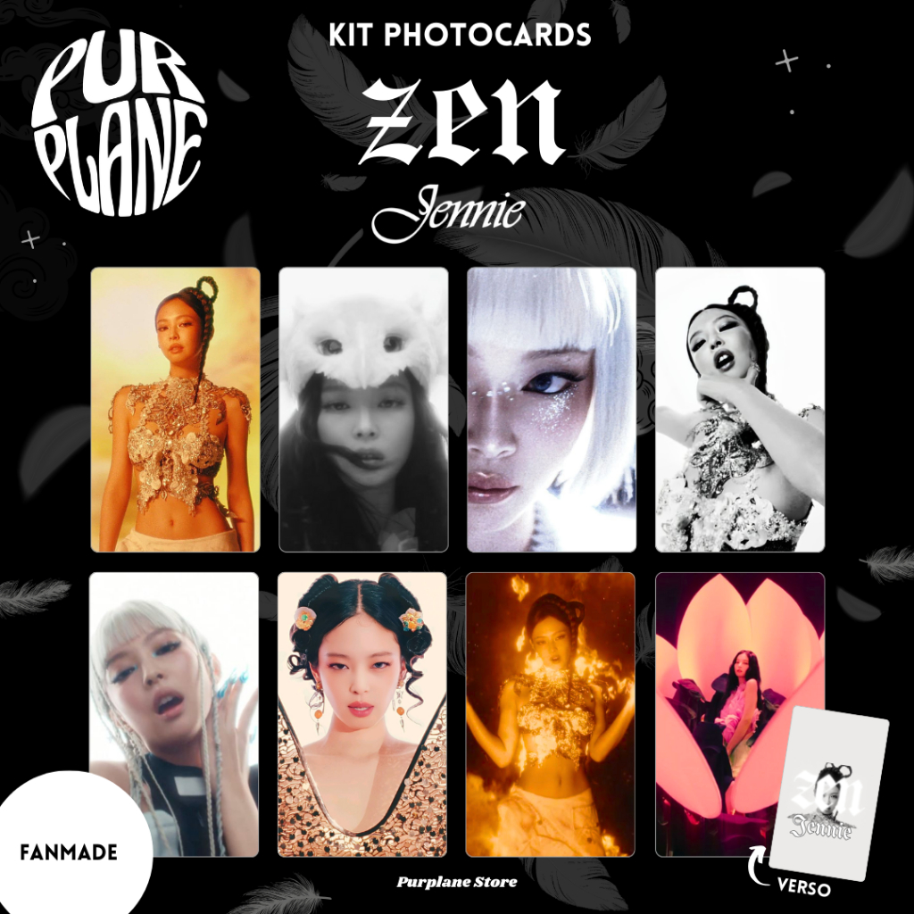 Jennie Zen Ruby Album Photocards Kpop Blackpink Jennierubyjane