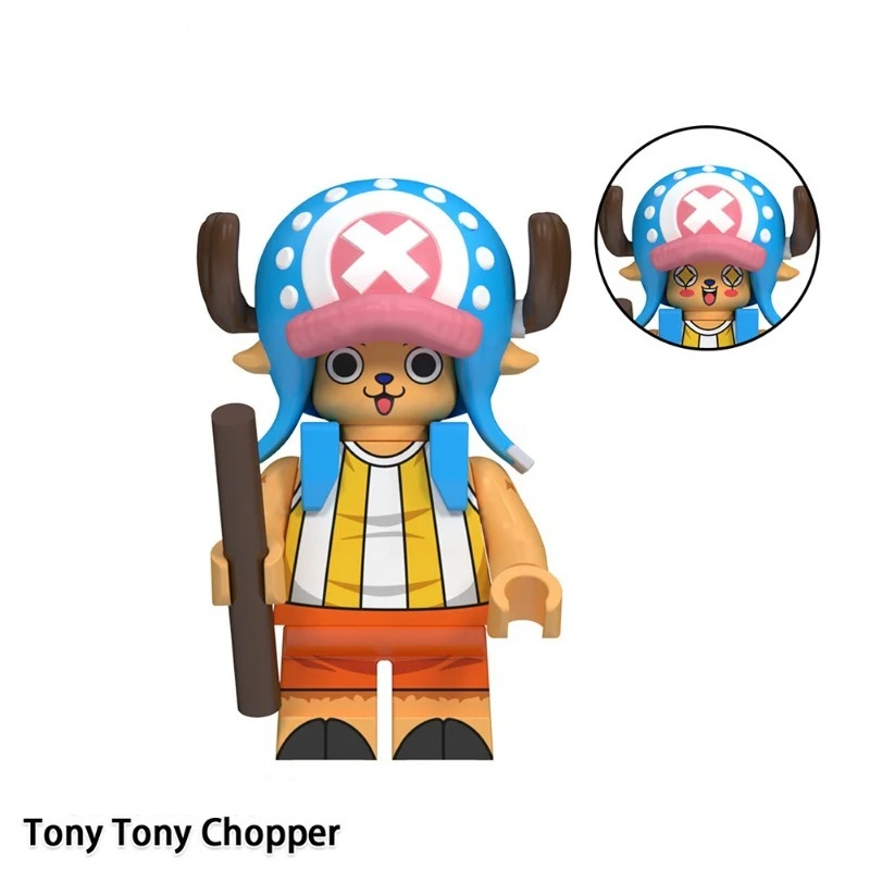 One piece Minifigures Zoro e Usopp nareba minis do luffy braço