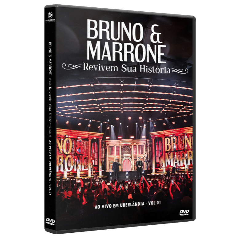 DVD Bruno & Marrone - Revivem Sua História - Ao Vivo Em Uberlândia ...