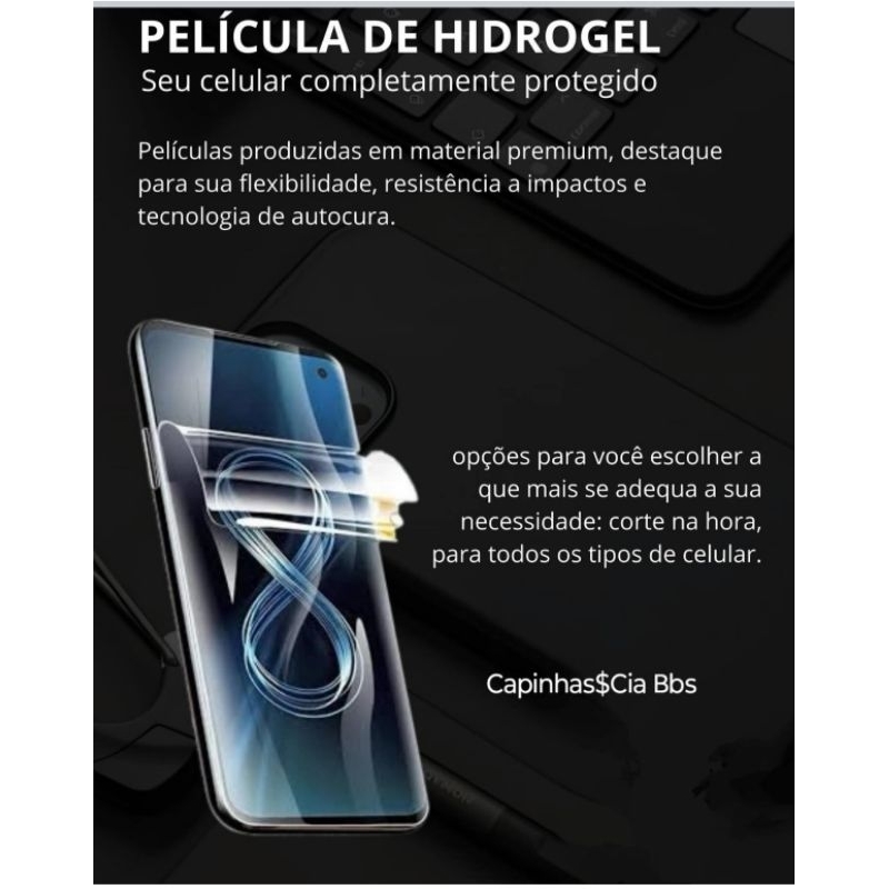 Película TPU Hidrogel para moto G75, G85, Edge 50, Edge 40, Edge 30 e ...