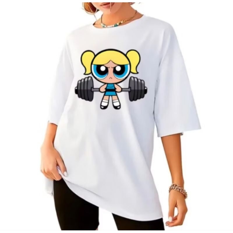 Camiseta Meninas Super Poderosas Blusa Manga Curta Blogueirinha ...