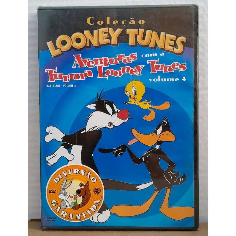 Dvd Aventuras com a Turma Looney Tunes - Volume 4 (Novo/Original