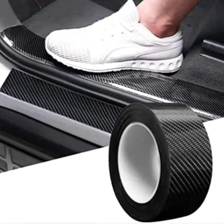 Adesivo 3D De Fibra De Carbono Carro Moto Protetora Porta Espelho Anti-Riscos em Oferta na Shopee
