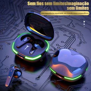 Pro 60 TWS Fones De Ouvido bluetooth Sem Fio V5.1 Fone 9d Estéreo MIC Embutidos Originaisearpods