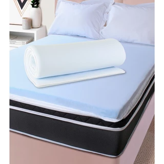 Pillow Top Solteirão Espuma da Nasa Viscoelástico Extra Conforto Maciez 4cm - BF Colchões