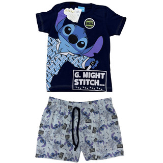 Pijama Stitch infantil  - masculino Stitch - roupa de dormir menino Stitch em Oferta na Shopee