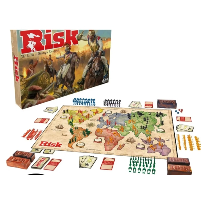 Risk Edição Clássica | O Melhor Jogo de Guerra e Conquista | Shopee Brasil