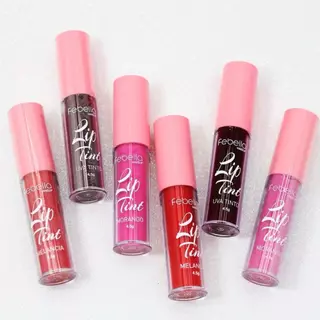 Batom lip tint, Para Lábios e Bochechas Cor natural para lábios, Longa duração Sabores Frutas  Febella em Oferta na Shopee