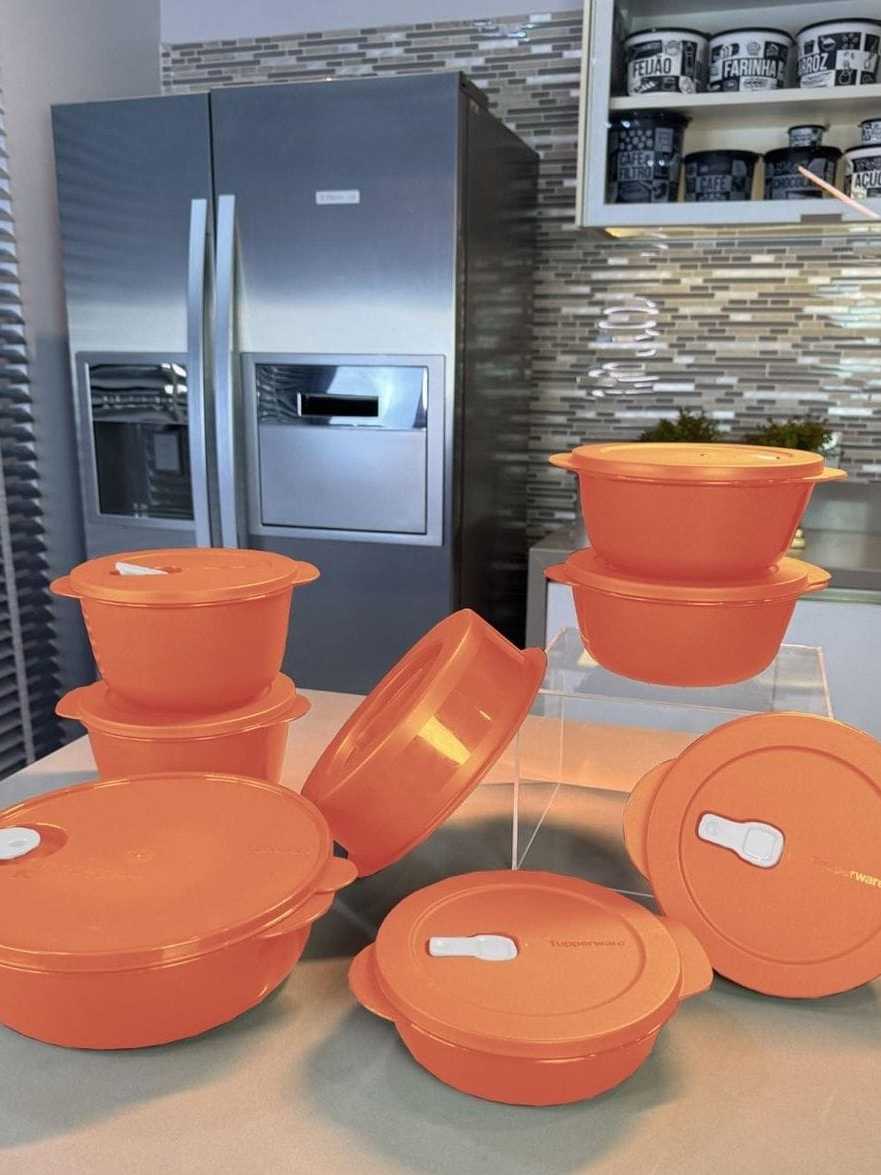 PDA MICROONDAS 8 PEÇAS TUPPERWARE | Shopee Brasil