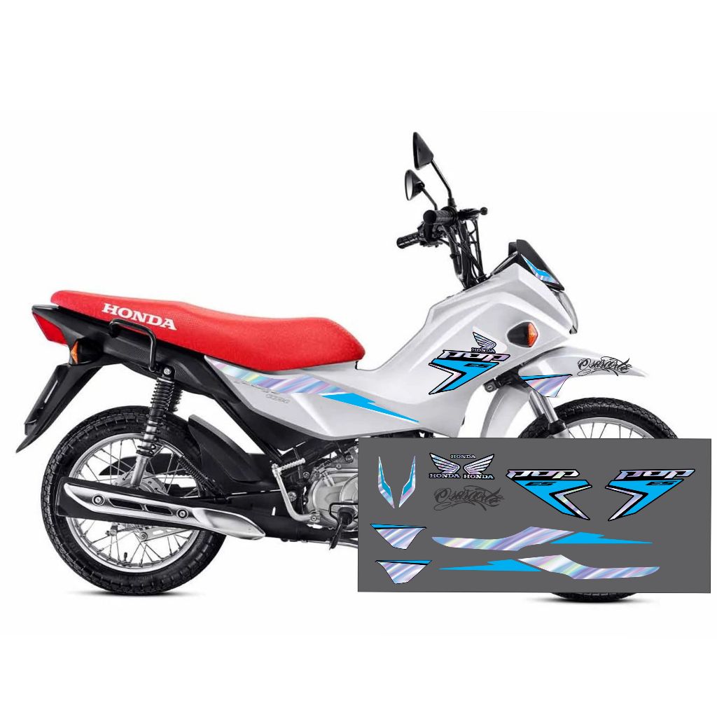 ADESIVO HOLOGRÁFICO POP 110-i BRANCA 2016 Á 2025