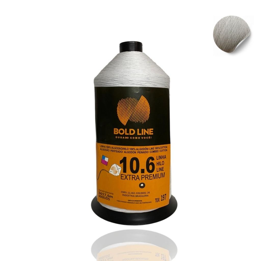 Linha de Pipa e Papagaios Boldline 10.6 Extra Premium - 4000 Jardas 100% Algodão
