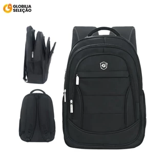 Mochila Escolar Notebook Executiva Adulto Masculina Feminina Bolsa Resistente carol
