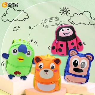 【Oferta por tempo limitado】Mochila Infantil Escolar Menino Menina Bichinhos Animais Zoo Impermeável Resistente MA5032-DA em Oferta na Shopee