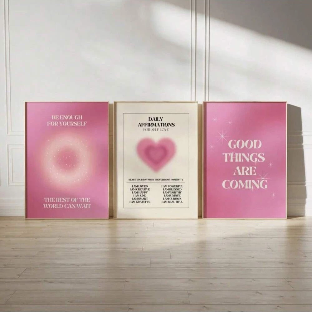 Quadros decorativos aesthetic