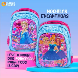 🔥【Alta Qualidade】Mochila Escolar Infantil Menina Bolsa Resistente Impermeável Grande capacidade MA5312-DA em Oferta na Shopee