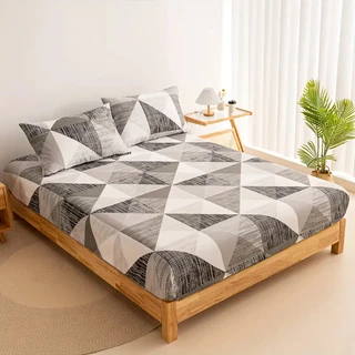 Jogo De Lençol Micropercal 400 Fios 100% Poliéster Para Cama - Estampado em Oferta na Shopee