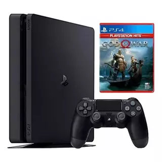 Console Ps4 Slim 4 1TB - Garantia + 1 Jogo