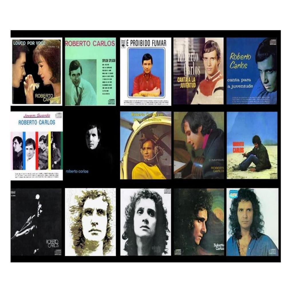 Pendrive Roberto C4rlos Discografia Completa Todos Álbuns Sucessos ...