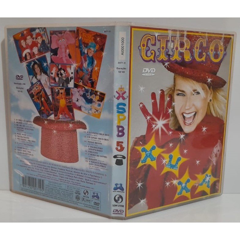 DVD Original Infantil - Xuxa Só Para Baixinhos 5 - Circo - Som