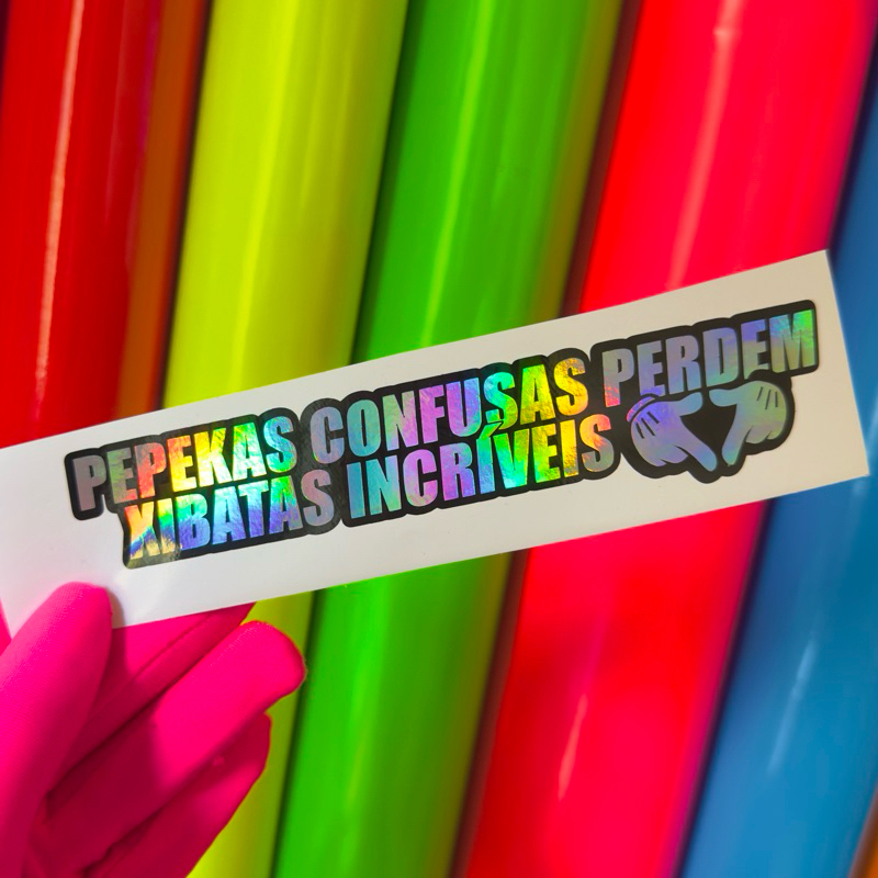 Adesivo | 17cm| Ppks confusas perdem xibatas incríveis | Shopee Brasil