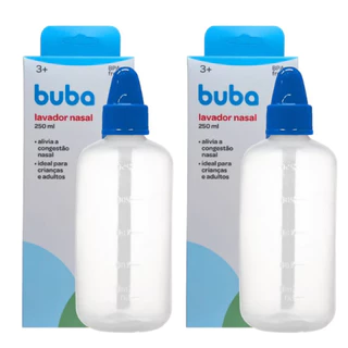 Lavador Nasal Higienizador 250ml Buba em Oferta na Shopee
