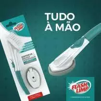 ESPONJA ESCOVA DISPENSER - FLASH LIMP