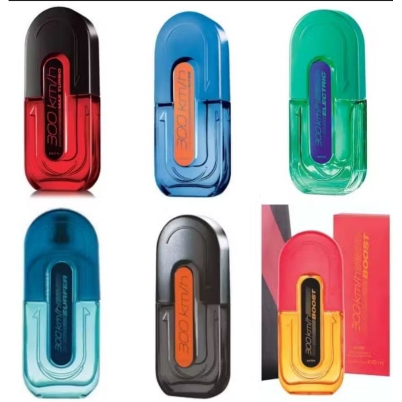 Perfume Avon 300 km/h Masculino 100ml – Colônia Desodorante Boost ou ...