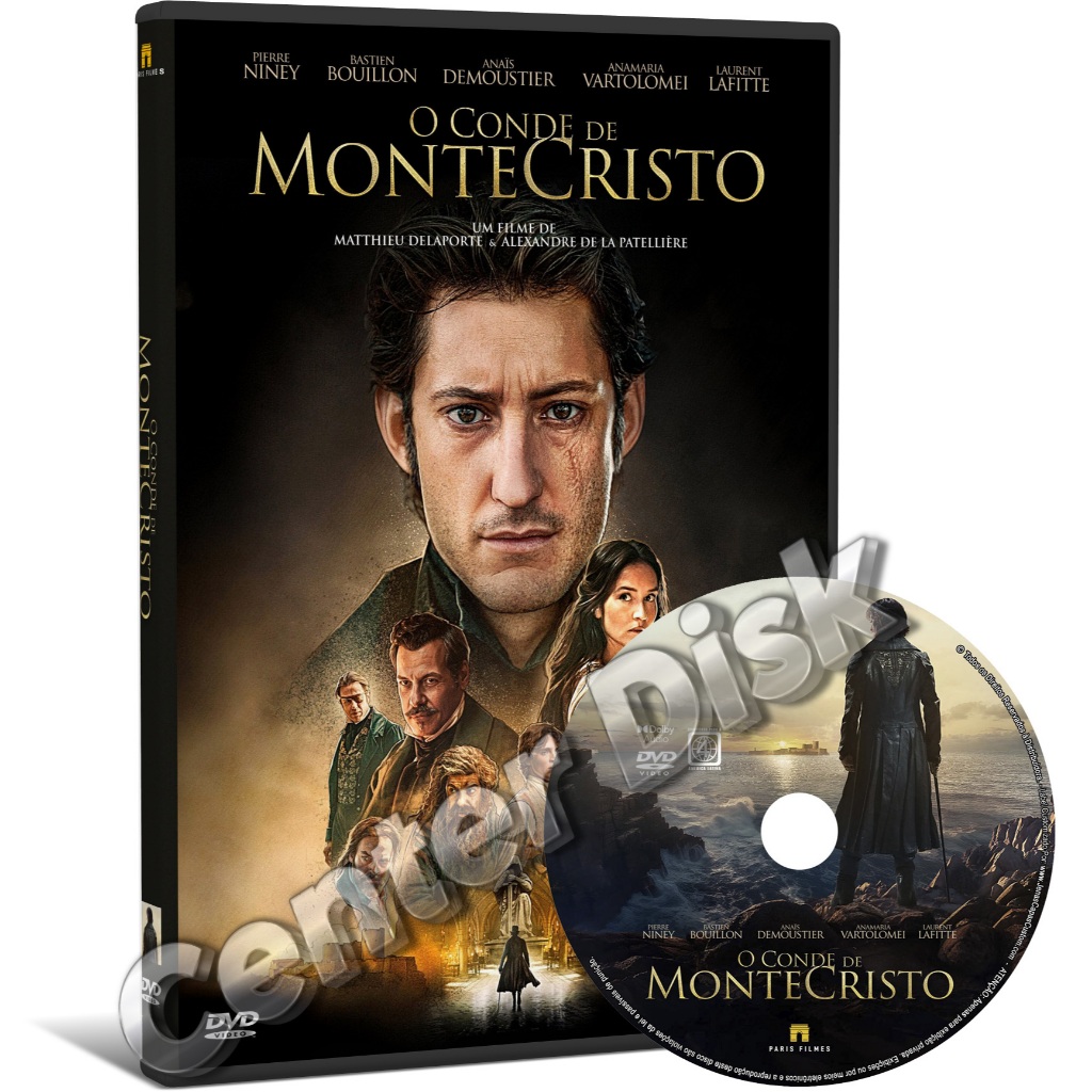 DVD O Conde de Monte Cristo (2024) | Shopee Brasil