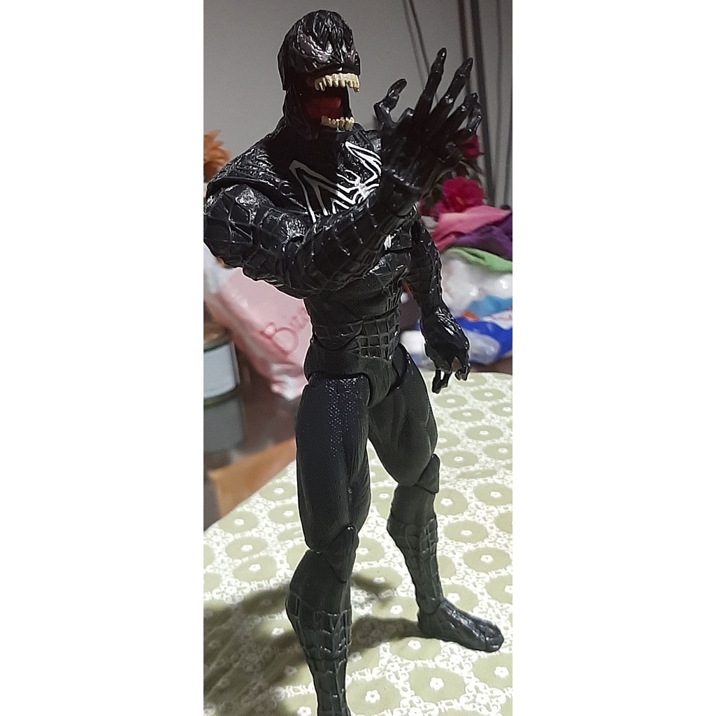 Action Figure Spider-Man 3 (2007) Venom 8'' Unleashed 360 da