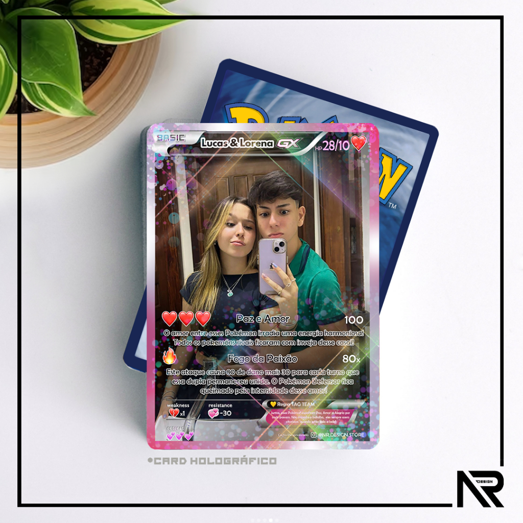 Cartas Personalizadas de Casal (com sua foto, ou desenho) | Presente ...