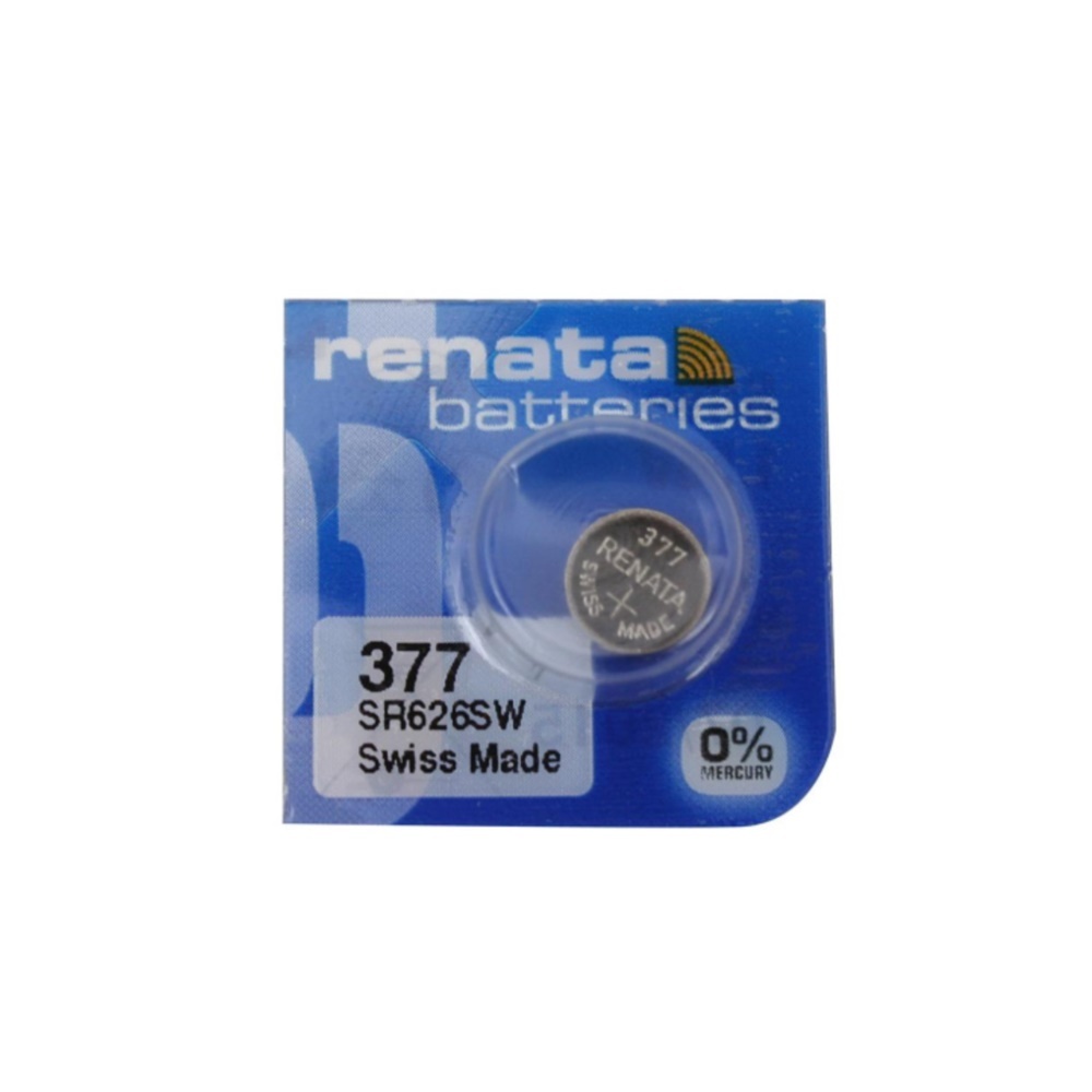 Bateria Relógio 377 SR626SW Renata 01 un