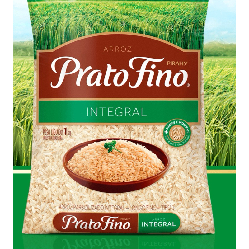 kit 3 Unidades Arroz Parboilizado Integral Longo Fino Tipo 1 Prato Fino ...