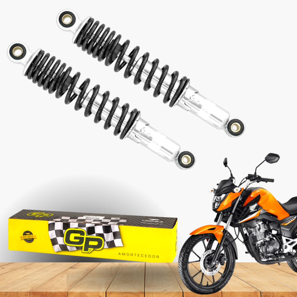 Par Amortecedor Honda Titan Fan 150/160 - Start 150 - Mod. Original GP ...